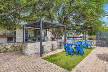 Outdoor grills & picnic area